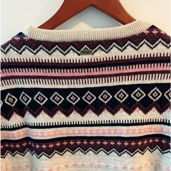 BARBOUR Birch Crew Neck Wool Blend Sweater NWT - Picture 8 of 15